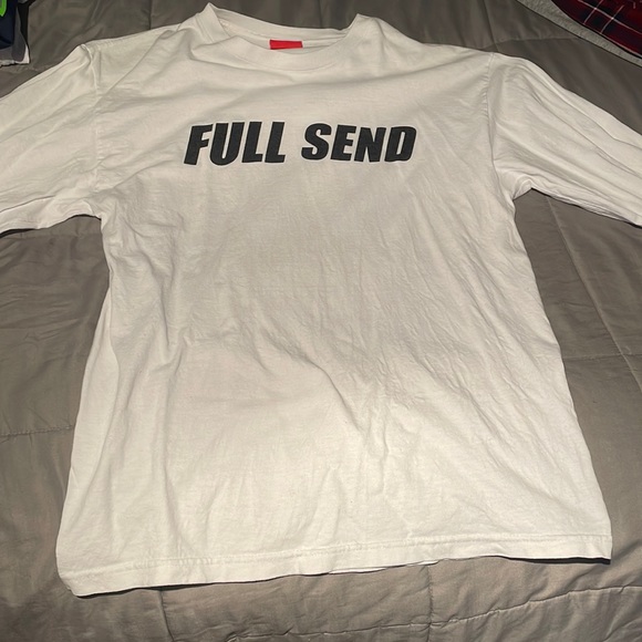 “FULL SEND” long sleeve. 100% cotton. Barely worn. - Picture 1 of 2